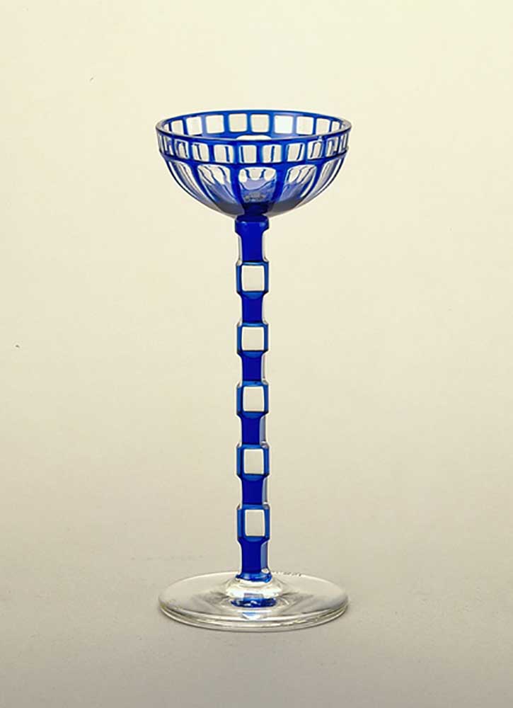 Liqueur Glass, for E. Bakalowits Söhne, c.1907 à Otto Prutscher