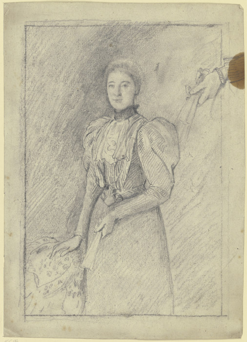 Portrait of Miss Martin à Otto Scholderer