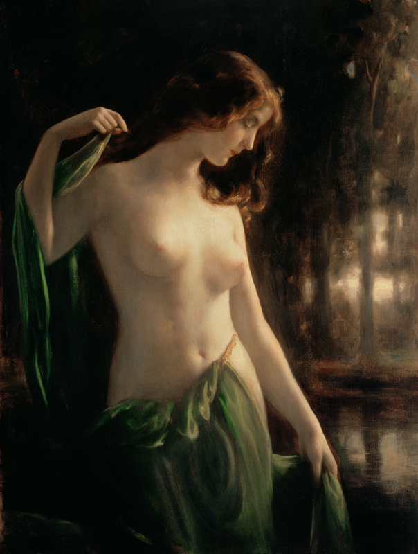 Water Nymph à Otto Theodor Gustav Lingner