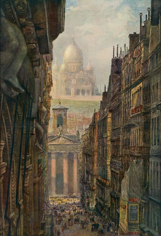 Paris, Sacre-Coeur à P. Heydel