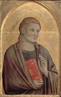 St. John the Evangelist (tempera on panel) à Pacino  di Buonaguida