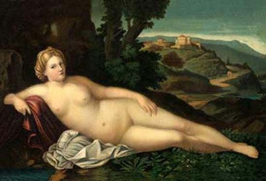 Ruhende Venus à Palma le VIeux (alias Jacopo Negretti)