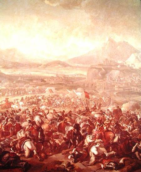 The Battle of Montjuic à Pandolfo Reschi