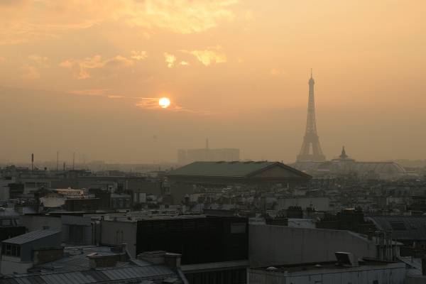 über den Dächern von Paris à 
