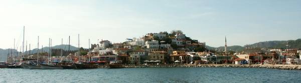 Panorama Altstadt Marmaris Türkei à 