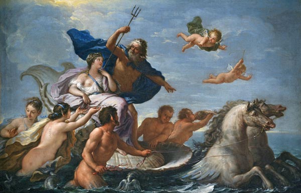 Triumph of Neptune and Amphitrite à Paolo de Matteis