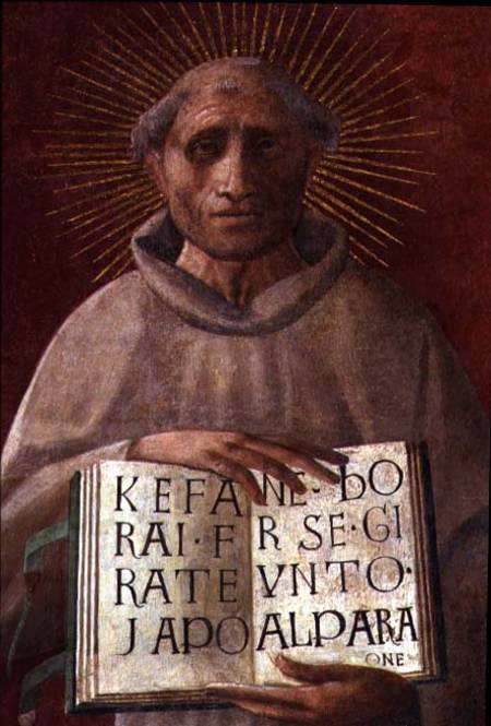 The Blessed Jacopone da Todi (c.1230-1306) à Paolo Uccello