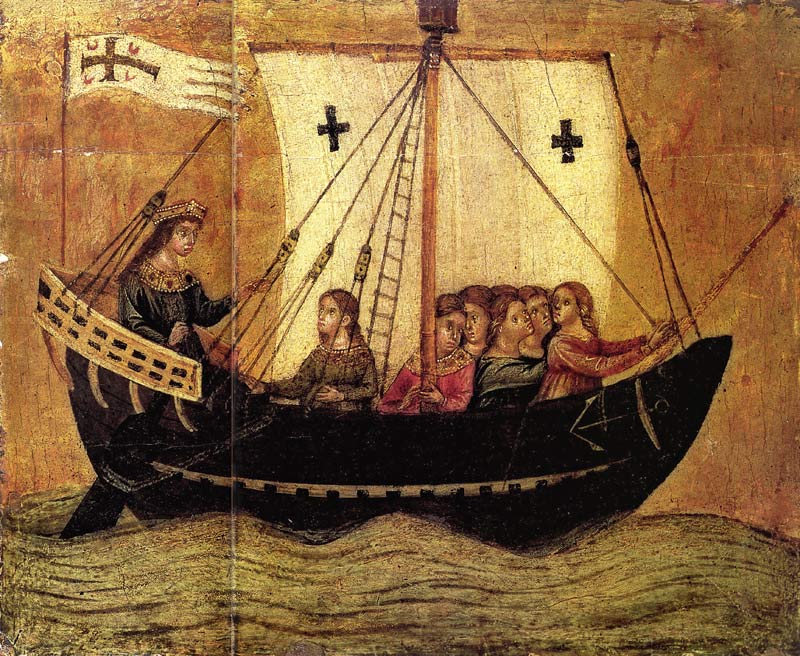 Saint Ursula à Paolo Veneziano