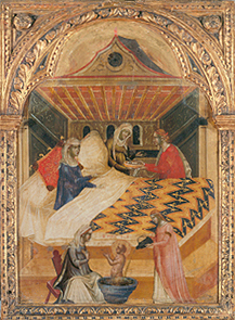 Christi Geburt aus San Nicola. à Paolo Veneziano