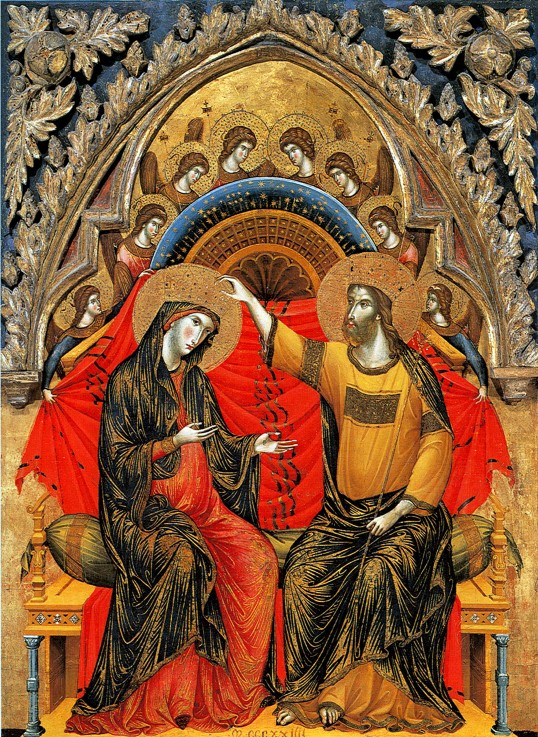 The Coronation of the Virgin à Paolo Veneziano