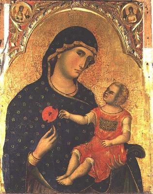 Madonna and Child (panel) à Paolo Veneziano
