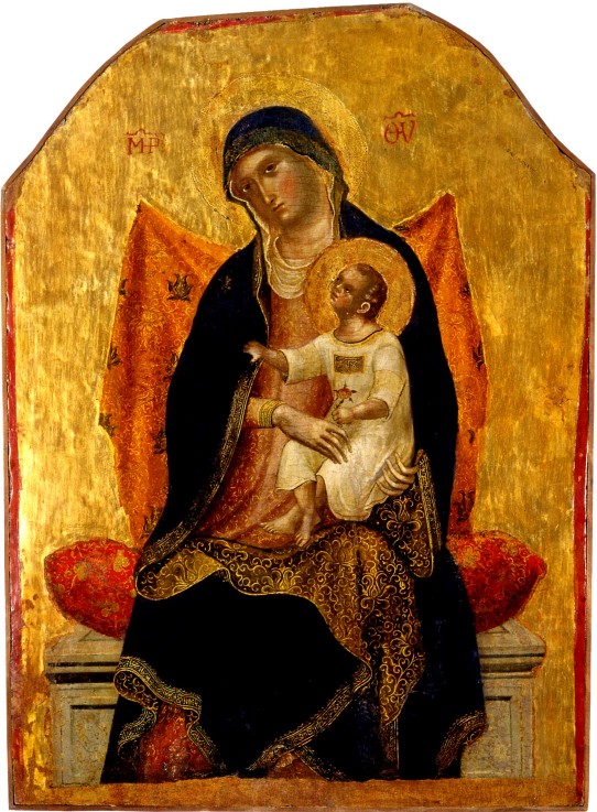Madonna and Child à Paolo Veneziano