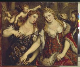 Flora, Venus, Mars and Cupid