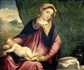 Madonna with Sleeping Child