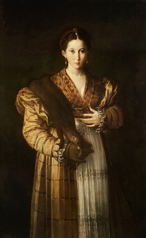 Portrait of Antea 'La Bella' à Parmigianino (dit le Parmesan)