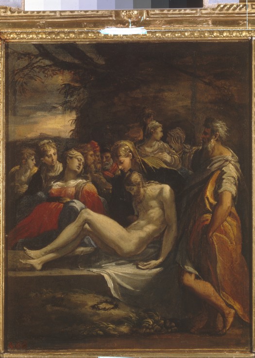 The Entombment of Christ à Parmigianino (dit le Parmesan)