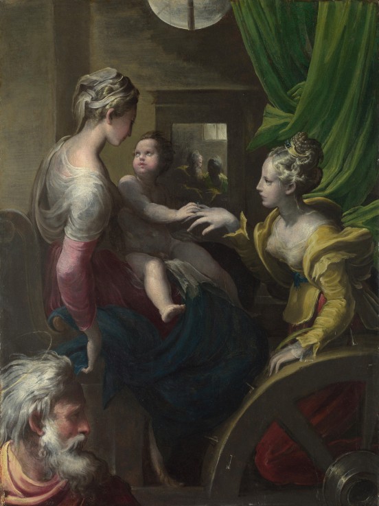 The Mystical Marriage of Saint Catherine à Parmigianino (dit le Parmesan)