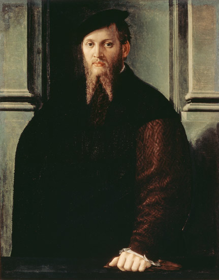 Portrait of a Man à Parmigianino (dit le Parmesan)