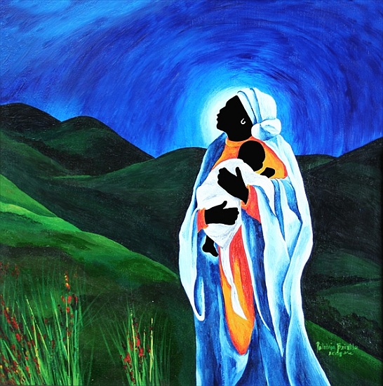 Madonna and child - Hope for the world à Patricia  Brintle