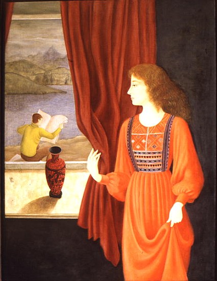 At the Window (oil on canvas)  à Patricia  O'Brien