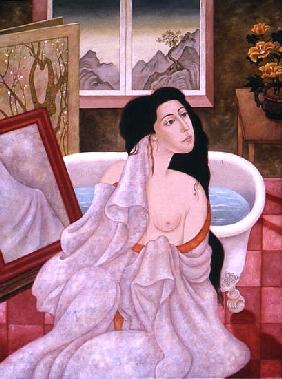 After the Bath, 1999 (oil on canvas) 