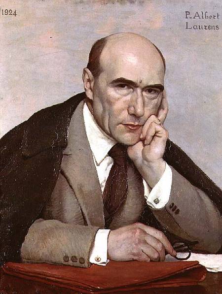 Portrait of Andre Gide (1869-1951) à Paul Albert Laurens