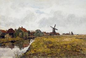 Zaanstreek (maisons au canal)