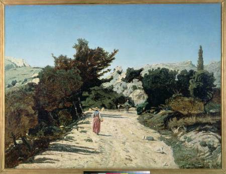 Route de la Gineste, near Marseilles à Paul Camille Guigou