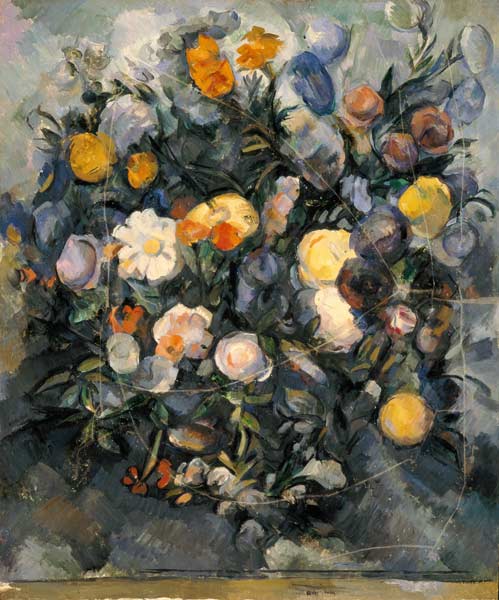Fleurs à Paul Cézanne