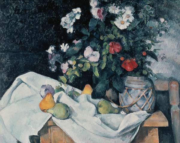 Still-life with Flowers ... à Paul Cézanne