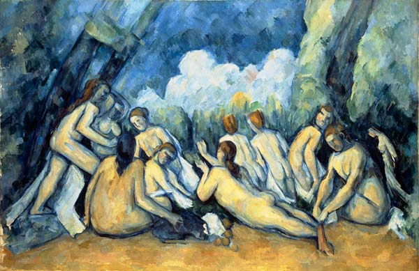 Les grands bains à Paul Cézanne