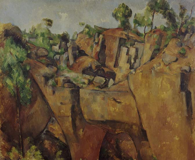 La carrière de Bibémus à Paul Cézanne