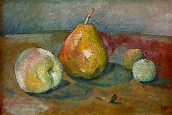 Still-life with pears... à Paul Cézanne