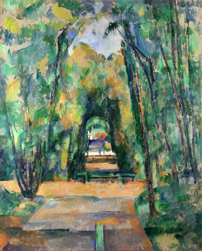 Avenue at Chantilly à Paul Cézanne
