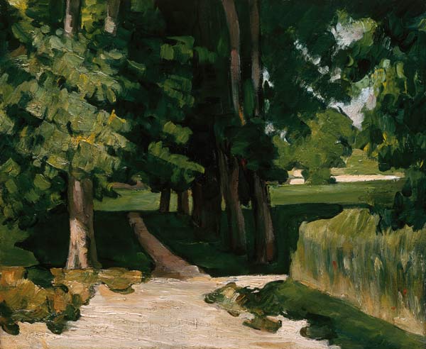 The Avenue at the Jas de Bouffan à Paul Cézanne
