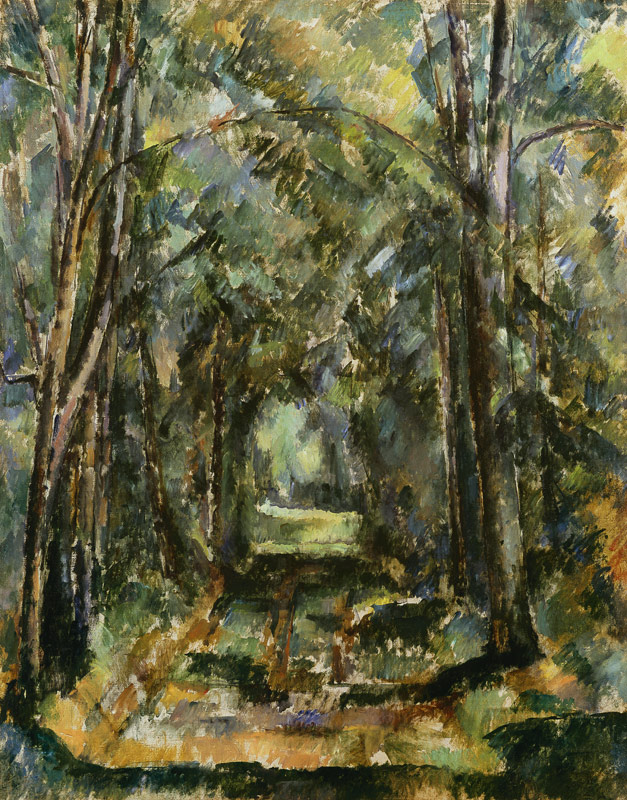Avenue at Chantilly à Paul Cézanne