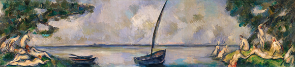 Boat and Bathers à Paul Cézanne