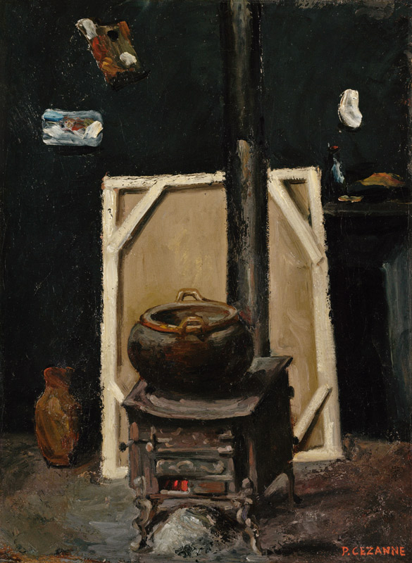 The Stove in the Studio à Paul Cézanne
