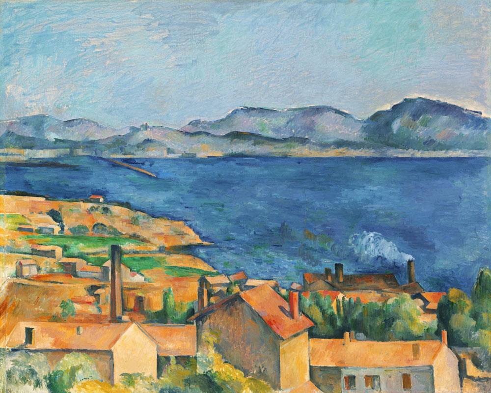The Bay of Marseilles, Seen from L'Estaque à Paul Cézanne