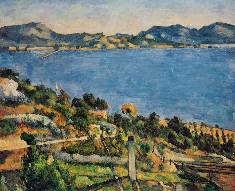 Estaque paysage au golfe de Marseille à Paul Cézanne