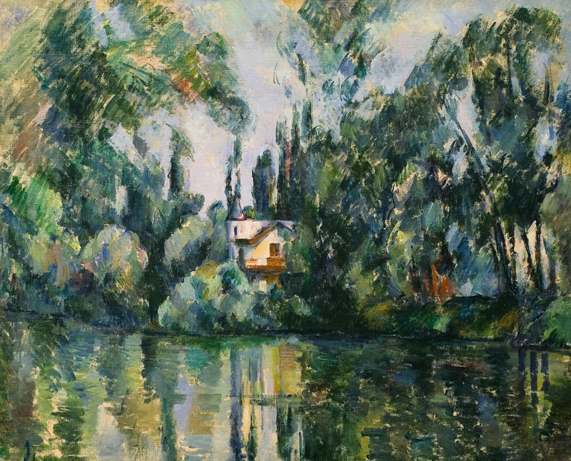 House on the Banks of the Marne à Paul Cézanne