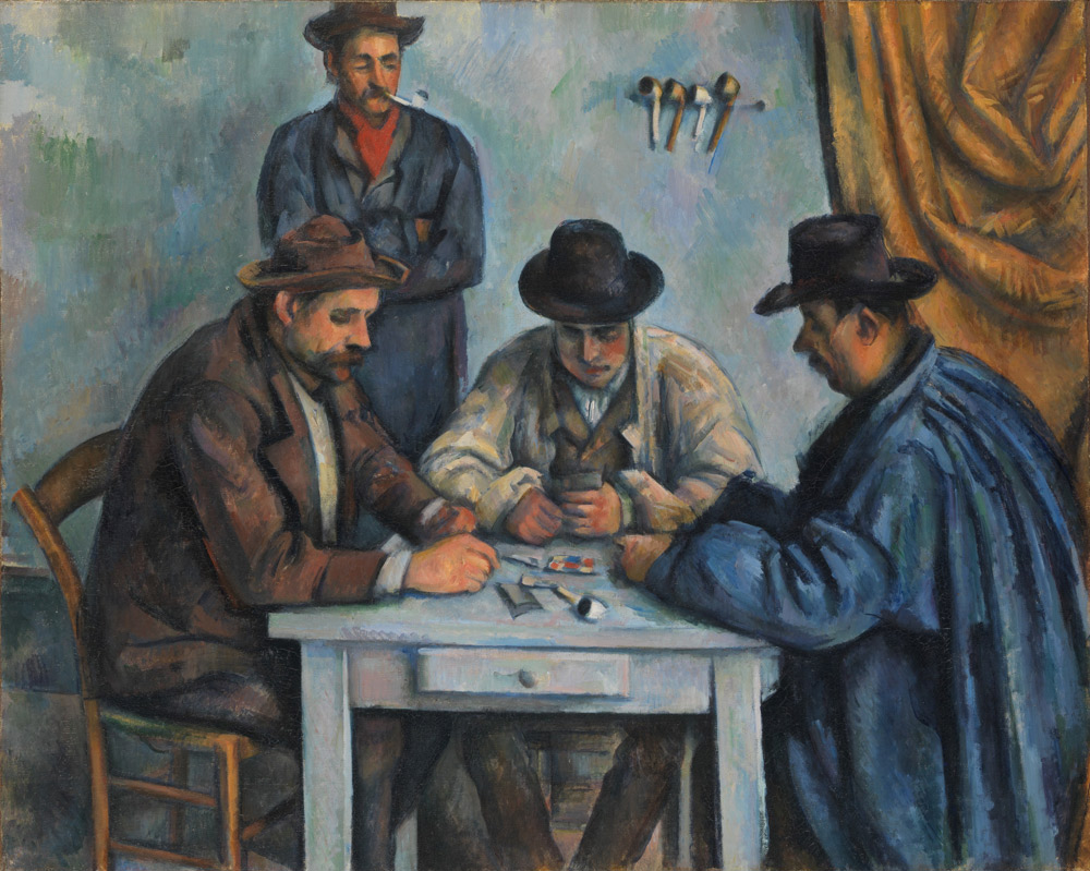 Die Kartenspieler à Paul Cézanne