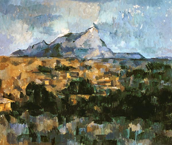 montagne Sainte Victoire à Paul Cézanne