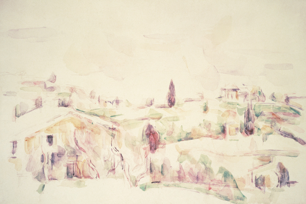Landscape in Provence à Paul Cézanne