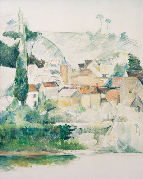 M?Šdan, Ch??teau and Village à Paul Cézanne