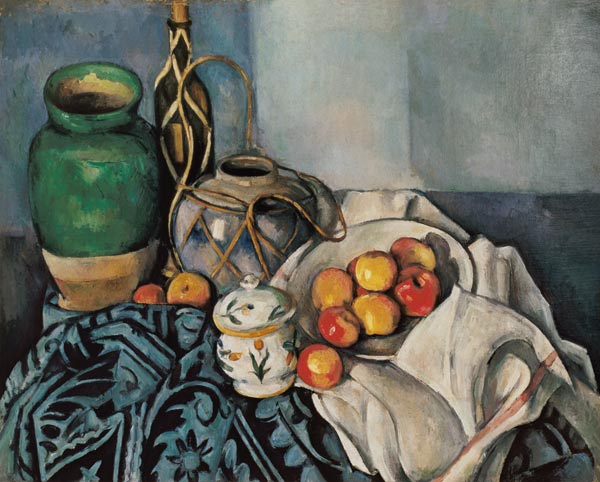 Still Life with Apples à Paul Cézanne