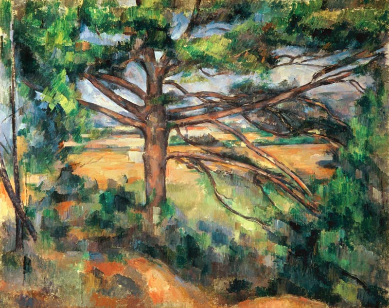 The Large Pine à Paul Cézanne