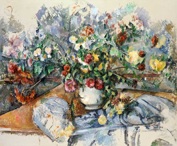 A Large Bouquet of Flowers, c.1892-95 à Paul Cézanne