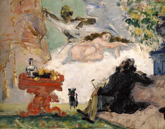 La moderne Olympia à Paul Cézanne