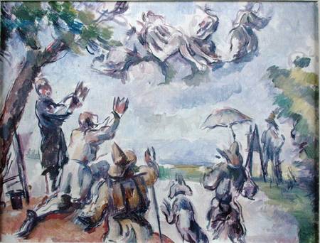 Apotheosis of Delacroix à Paul Cézanne